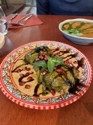 Dolmas   at Bistrot Baya in Marseille