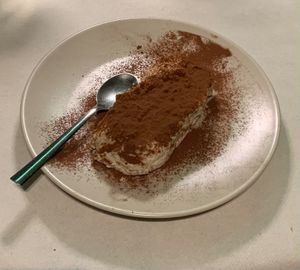 Tiramisù veg. at PeR Magnà in Frattuccia