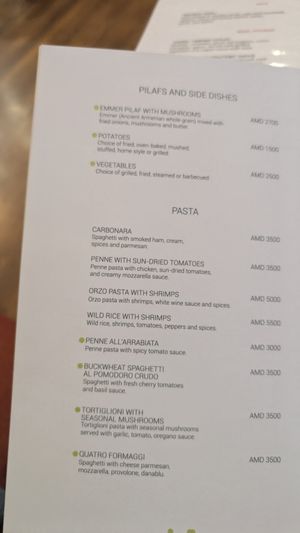  at Tufenkian Kharpert Restaurant in Yerevan