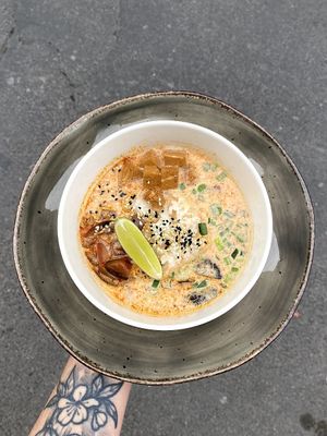 tom yum at Kruzhok in Yerevan