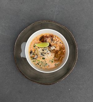 tom yum at Kruzhok in Yerevan