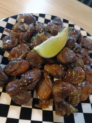 Fava beans at Kruzhok in Yerevan