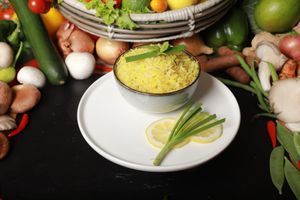 Herb Rice at Kats Oriental Cuisine in St Albans