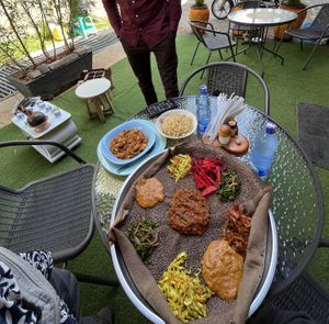   at Habesha Ethiopian Restaurant in Nairobi