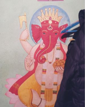 Ganesha  at Moscow-Delhi in Moscow