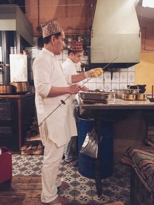 inside  at Moscow-Delhi in Moscow