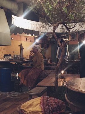 inside at Moscow-Delhi in Moscow