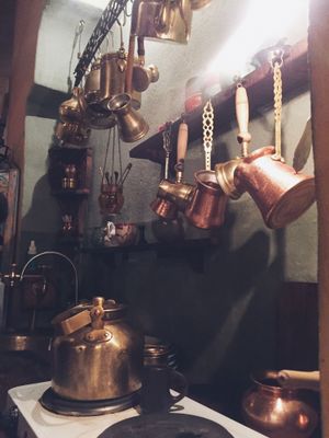 inside at Moscow-Delhi in Moscow