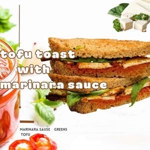 Marinara sauce, tofu, greens.

 at Sisu Kitchen %100 Vegan in Antalya