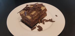 Marzipan cake at Atelier sablé in Mechelen