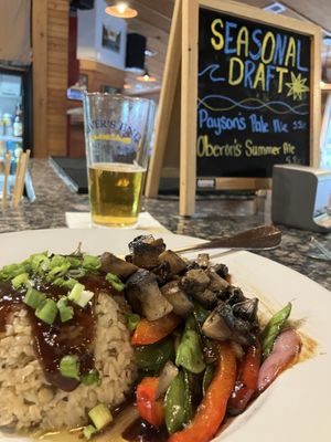   at River's End Restaurant in Bryson City