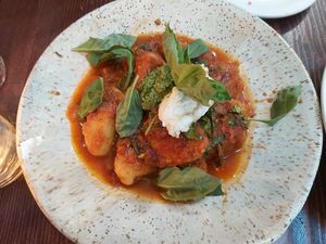 Gnocchi special at be love in Victoria