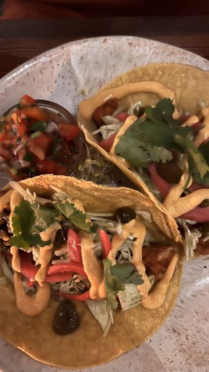 Tacos  at be love in Victoria