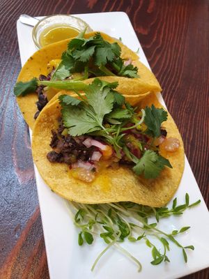 Tacos at be love in Victoria