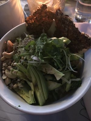 green bowl at be love in Victoria