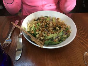 Green bowl at be love in Victoria