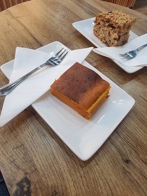 Pumpkin pie at Dulces Juana    in Tenerife