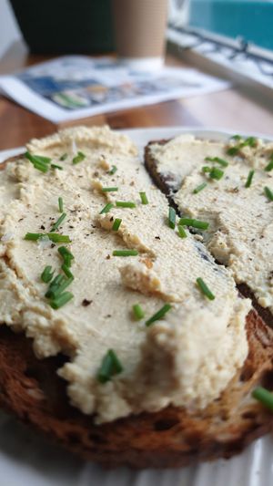 'HOLY SMOKES' TOFU PATÉ at GAIA in Douglas