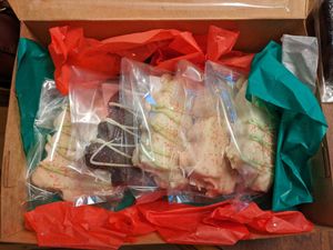 Burrito Babe Bakery at the vegan pop up at It's All Natural in Columbus