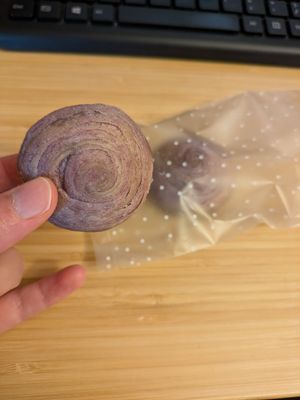 Mini thousand layers moon cake at It's All Natural in Columbus