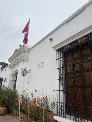 Outside  at Museo Larco Cafe Restaurant in Lima
