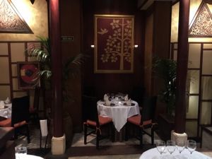 grand setting  at Royal Thai in Barcelona