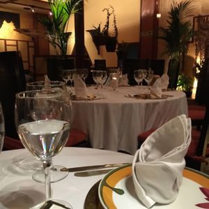 View from our table at Royal Thai in Barcelona