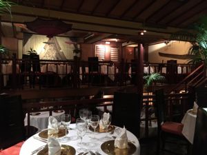 upper deck  at Royal Thai in Barcelona