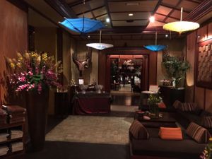 Lobby area  at Royal Thai in Barcelona