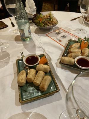 Spring rolls 🍱  at Royal Thai in Barcelona