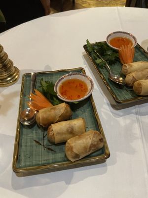 Spring rolls   at Royal Thai in Barcelona