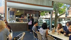 counter at Invita Living Food in Melbourne