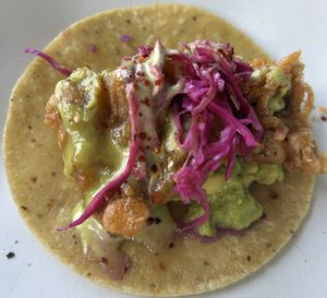 Dorado Tacos (there are 3)  at Plant City in Barrington