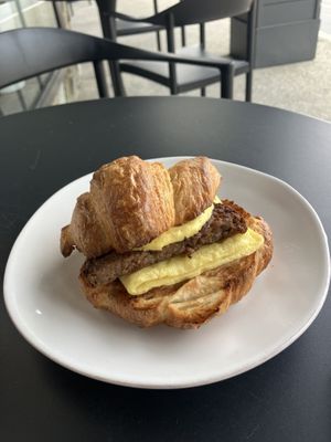 breakfast sandwichh  at Plant City in Barrington