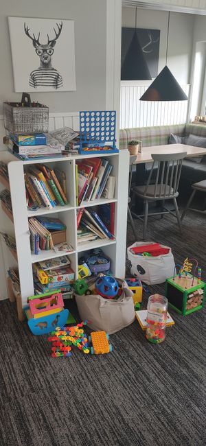 Spieleecke at Waldhuuske  in Rosengarten