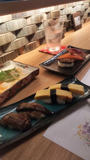 Sushi at Shojin Sushi Minamo in Osaka