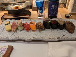  at Shojin Sushi Minamo in Osaka