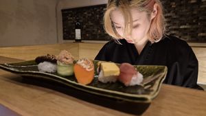  at Shojin Sushi Minamo in Osaka