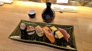  at Shojin Sushi Minamo in Osaka