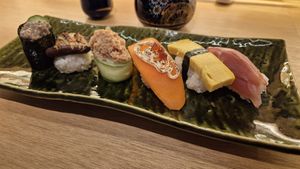  at Shojin Sushi Minamo in Osaka