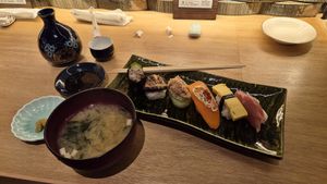  at Shojin Sushi Minamo in Osaka