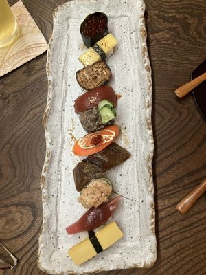   at Shojin Sushi Minamo in Osaka