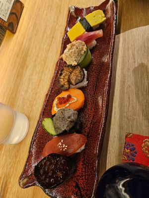  at Shojin Sushi Minamo in Osaka