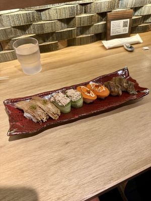   at Shojin Sushi Minamo in Osaka