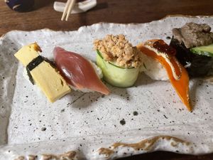   at Shojin Sushi Minamo in Osaka