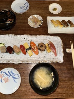   at Shojin Sushi Minamo in Osaka