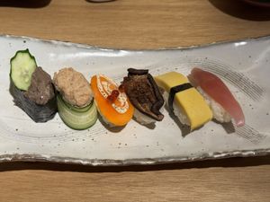   at Shojin Sushi Minamo in Osaka