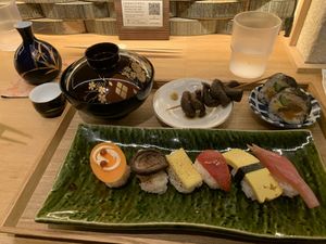   at Shojin Sushi Minamo in Osaka