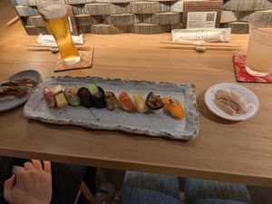  at Shojin Sushi Minamo in Osaka