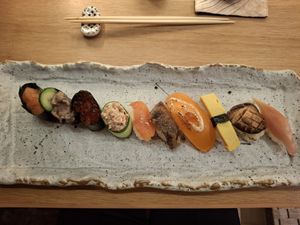  at Shojin Sushi Minamo in Osaka